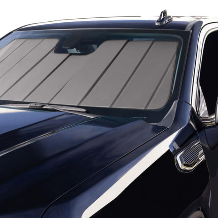 Covercraft UVS100 Custom Sunscreen | UV11707SV | Compatible with Select Tesla Model Y Models, Silver