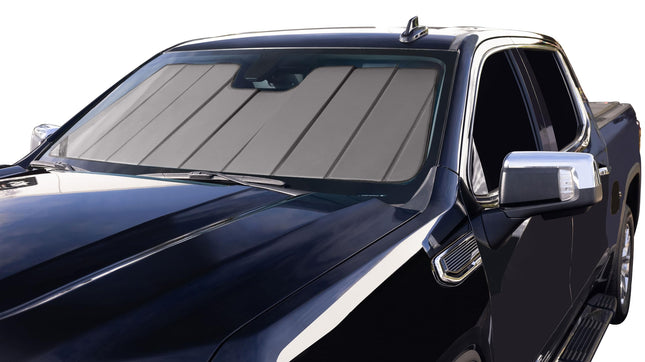 Covercraft UVS100 Custom Sunscreen | UV11707SV | Compatible with Select Tesla Model Y Models, Silver