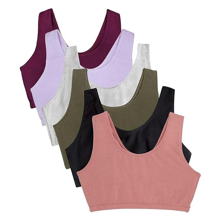 Fruit of the Loom Women's Built Up Tank Style Spor