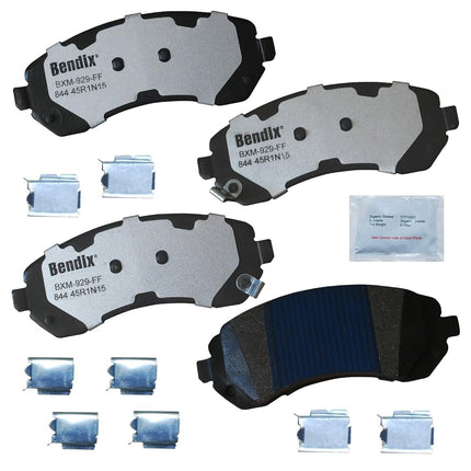 Bendix Fleet Metlok MKD844FM Brake Pads for Select