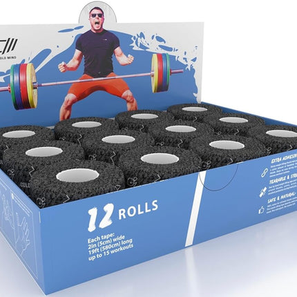 WARM BODY COLD MIND Premium Weightlifting Thumb Ta