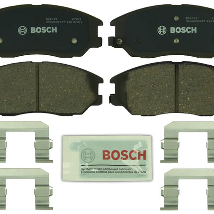 BOSCH BC1013 QuietCast Premium Ceramic Disc Brake Pad Set - Compatible with Select Hyundai XG350; Kia Amanti, Sedona; FRONT