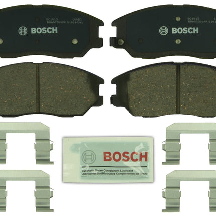 BOSCH BC1013 QuietCast Premium Ceramic Disc Brake Pad Set - Compatible with Select Hyundai XG350; Kia Amanti, Sedona; FRONT