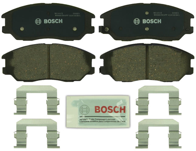 BOSCH BC1013 QuietCast Premium Ceramic Disc Brake Pad Set - Compatible with Select Hyundai XG350; Kia Amanti, Sedona; FRONT