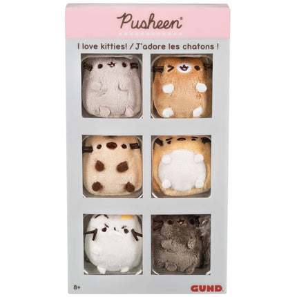 GUND Pusheen Comic Collector 6 Plush Figure Set