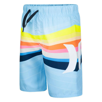 Maillot de bain Hurley pour garçons, à enfiler, Blue Dream, Small