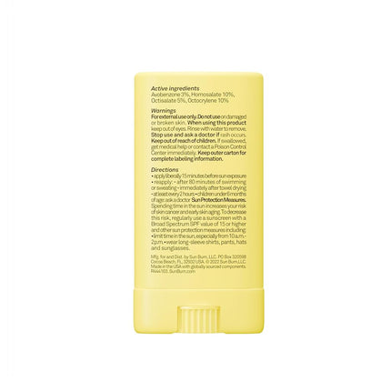Sun Bum Kids SPF 50 Clear Sunscreen Face Stick | Wet or Dry Application | Hawaii 104 Reef Act Compliant (Octinoxate & Oxybenzone Free) Broad Spectrum UVA/UVB Sunscreen | 0.53 oz