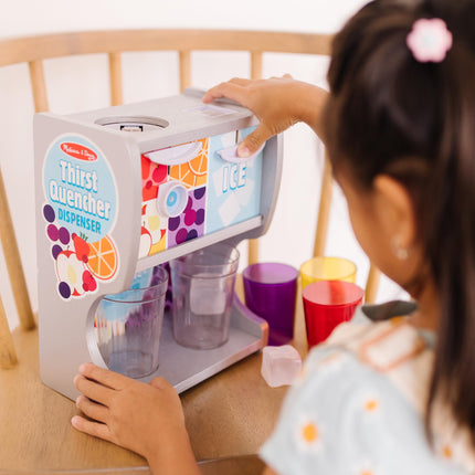 Dispensador de bebidas de madera Melissa & Doug Thirst Quencher