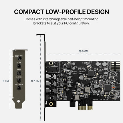 Creative Sound Blaster Audigy Fx Pro Hi-Res PCIe Sound Card
