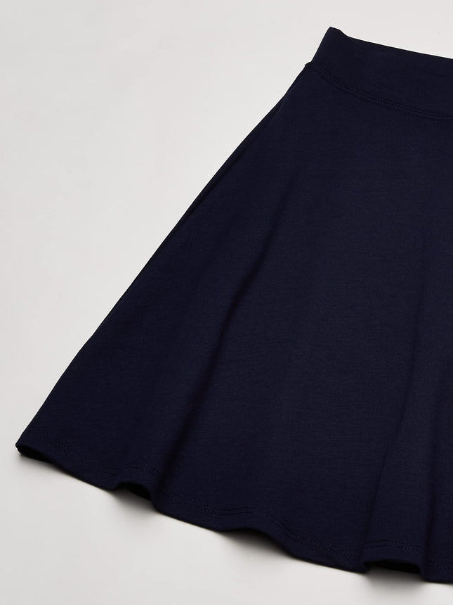 The Children's Place Girls' Uniform Ponte Knit Skort, Tidal, 16