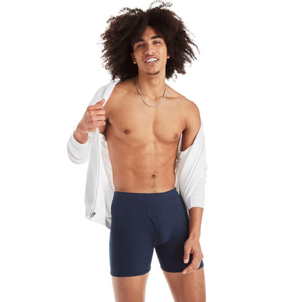 Hanes Men's Underwear Boxer Briefs, Cool Comfort Moisture-wicking Breathable Underwear, Multi-pack, Assorted - 5 Pack, S