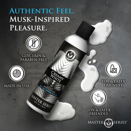 Master Series Jizz Water Based Lube, Semen Scented, 8.5 Ounce