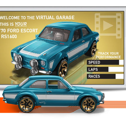 Hot Wheels ID 70 Ford Escort RS1600