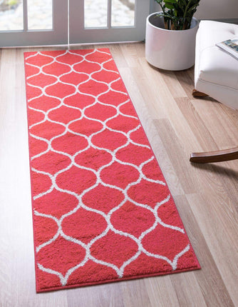 Unique Loom Trellis Frieze Collection Lattice Moro