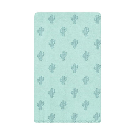 Hudson Baby Paños de Algodón de Franela para Bebé Unisex, Paquete de 10 unidades, diseño Desert Cactus, Talla Única