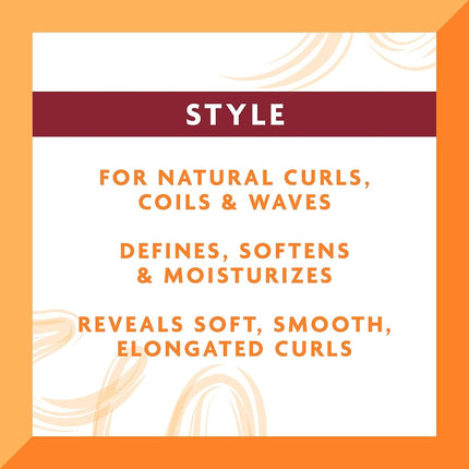Cantu Shea Butter for Natural Hair Coconut Curling Cream, 25 Ounce