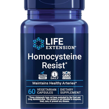 Life Extension Homocysteine Resist, 60 Vegetarian 