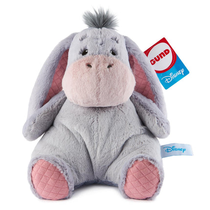 GUND Disney Peluche oficial Oh So Snuggly de Igor, Winnie The Pooh, peluche de burro Igor para mayores de 1 año, gris, 31,75 cm