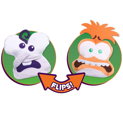 Inside Out 2 Flip-A-Mood Reversible Plush Fear/Anxiety, Kids Toys for Ages 3 Up, Gifts and Presents, Kids Toys for Ages 3 Up by Just Play