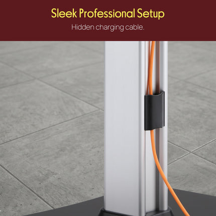 Pyle Audio Universal Tamper-Proof Anti-Theft iPad/Tablet Kiosk Floor Stand Mount Holder
