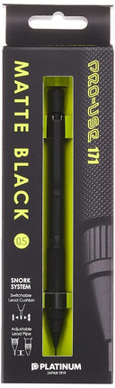 Platinum Pro Use MSDA-2500B 171 Mechanical Pencil 0.5mm Matte Black