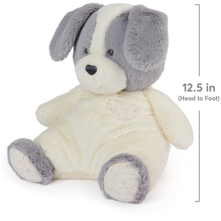 GUND Baby Oh So Snuggly Puppy, Large Stuffed Animal Dog for Babies and Infants, Grey/White, 12.5”