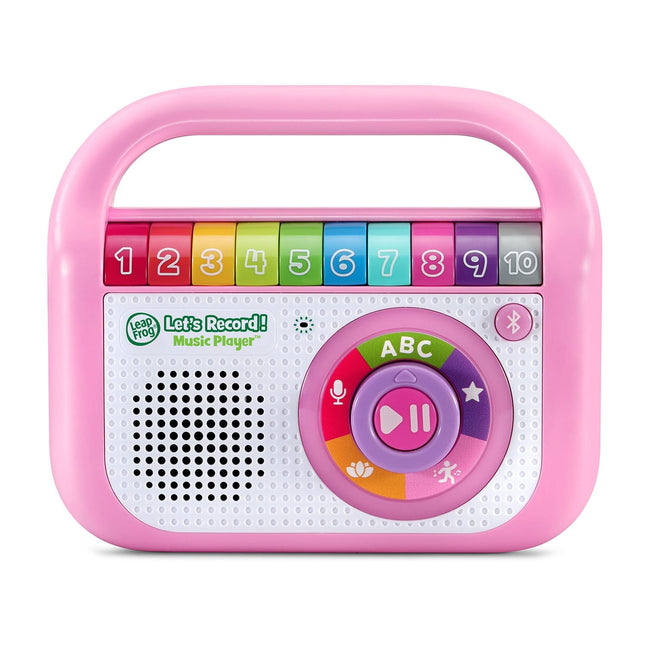 LeapFrog Let's Record! Music Player, Pink