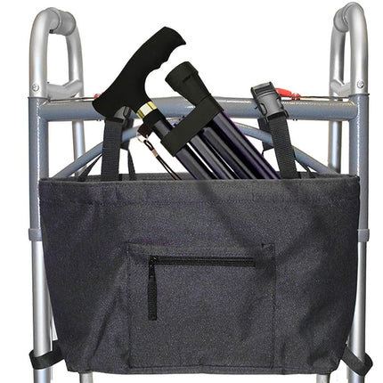 Canne pliante RMS – Canne de marche déportée en aluminium pliable, réglable et légère – Canne de marche pliable avec poignée Derby ergonomique – Aide à la vie quotidienne idéale pour la mobilité réduite (Noir)