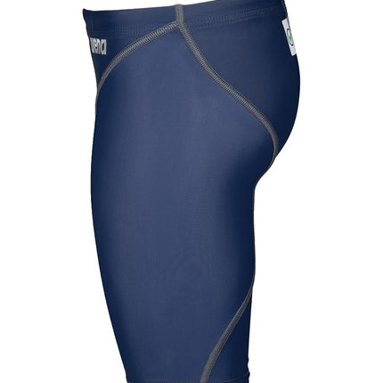 ARENA Powerskin ST Next Boys' Jammer, FINA Approved Racing Swimsuit, Boys' Recycled Fabric Swimsuit, Boys' Lined Jammer Blue