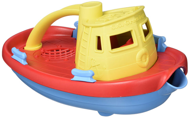 Green Toys Tugboat, Assorted CB - Pretend Play, Mo