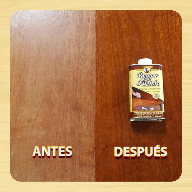 Howard Restor-A-Finish Golden Oak RF3008 Restore The Original Finish on Wooden Furniture 236ml