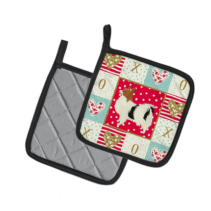 Caroline's Treasures potholders, Multicolor