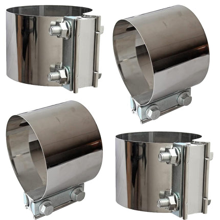 Exhaust Band Clamps 4 Inch Butt Joint Exhaust Pipe