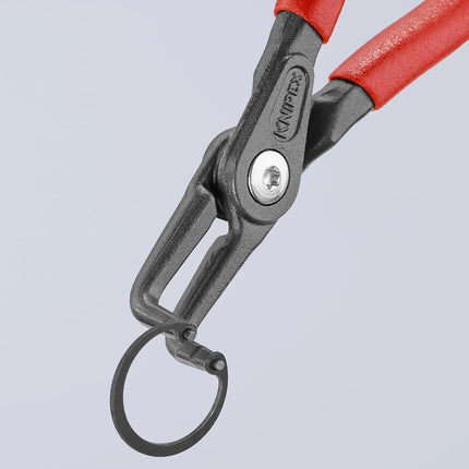 KNIPEX - 48 21 J21 Tools - Precision Circlip Pliers, Internal, 90 Degree Angled, 3/4"-2 3/64" Bore Dia. (4821J21)