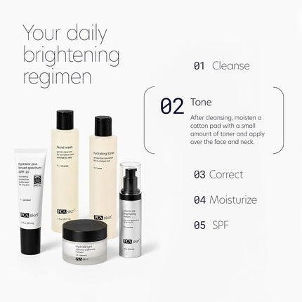 PCA SKIN Hydrating Face Toner - Alcohol-Free Moisturizing Antioxidant Facial Treatment to Purify Pores, Alcohol-Free & Non-Comedogenic Formula (1 fl oz)