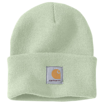 Carhartt Men's Knit Cuffed Beanie, Tender Greens, 