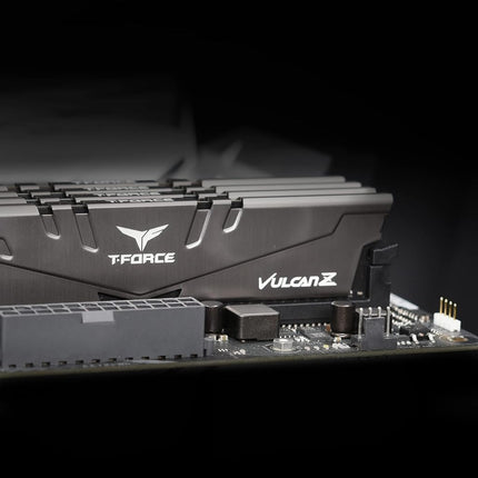 Team T-force Vulcan Z 16Gb Silver Heatsink 2 X 8Gb Ddr4 3200Mhz Dimm System Memo