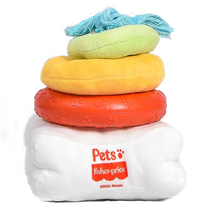 Fisher-Price Attack-A-Stack Chase and Toss Dog Toy