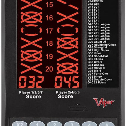 Viper 37-0116 ProScore Digital Dart Scorer Black