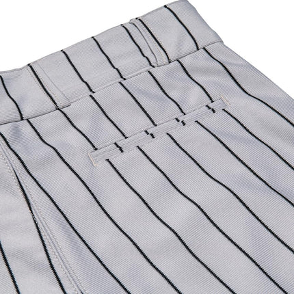 Champro Triple Crown 2.0 Tapered Bottom Baseball Pants with Pinstripes Gray, Black