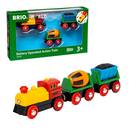 BRIO World Battery Operated Action Train – Motoris