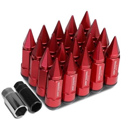 20-Piece M12 x 1.5 Open/Closed End Aluminum Alloy 