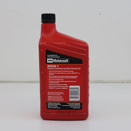Genuine Ford XT-5-QMC MERCON-V Automatic Transmission and Power Steering Fluid - 16 oz.
