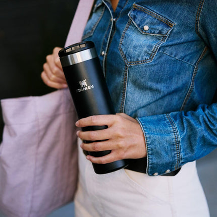 STANLEY The Transit FlipTop Mug 16 oz / 0.47 L Rose Quartz Bouquets