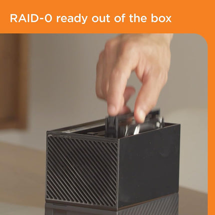 WD 28TB External Hard Drive My Book Duo Desktop RAID, USB 3.1, with Password Protection and Auto Backup Software - WDBFBE0280JBK-NESN