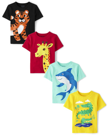 The Children's Place Baby Toddler Boys 3-Pack Shor