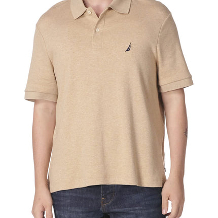 Nautica Men's Classic Fit Short Sleeve Solid Soft 