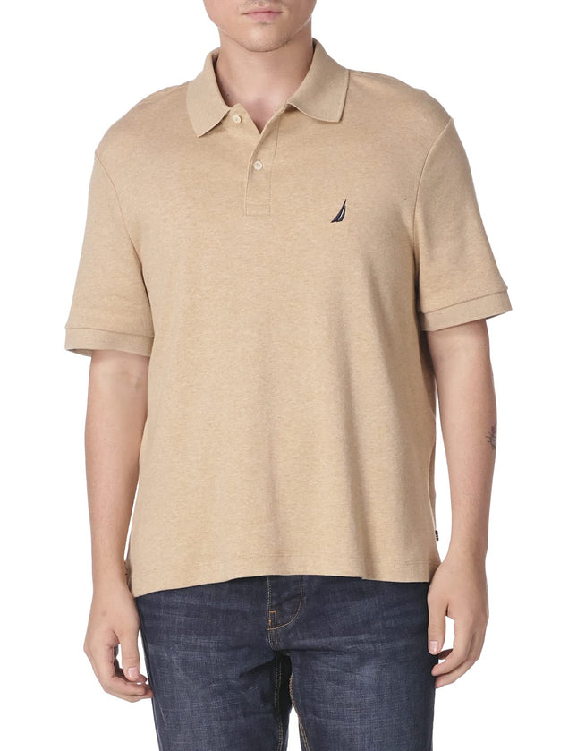 Nautica Men's Classic Fit Short Sleeve Solid Soft 