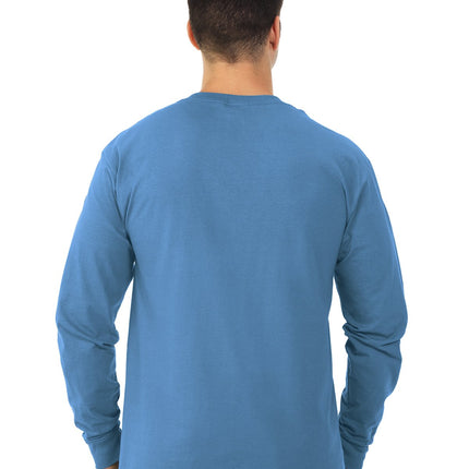 Camiseta de manga larga Fruit Of The Loom Adult HD Cotton, talla M, color naranja quemado
