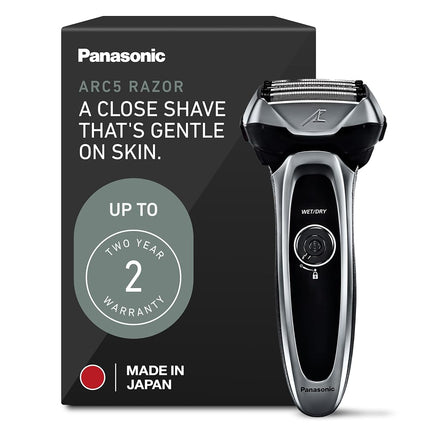 Panasonic Arc 5 Wet & Dry Shaver with Shave Sensor Technology, ES-LV65